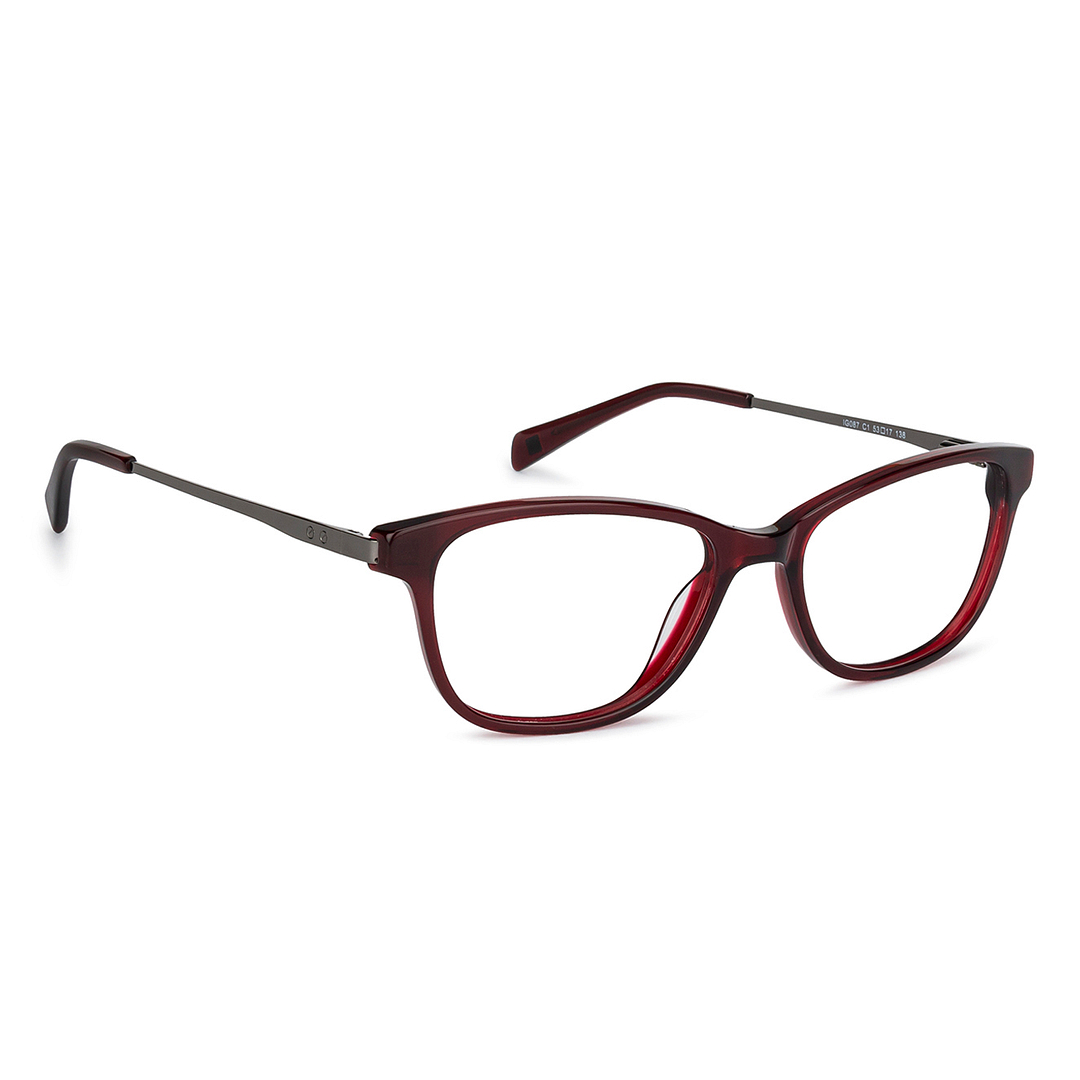 Vincent Chase Online Red Transparent Full Rim Cat Eye left side